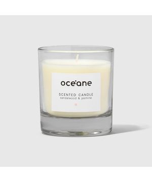 Vela de Sândalo e Jasmim Scented Candle Oceane 180g