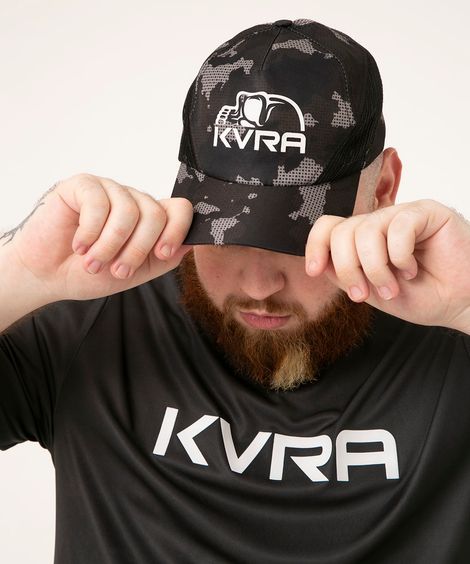 boné aba curva esportivo + kvra preto