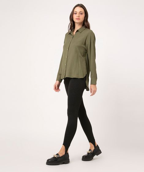 calça legging fusô preto