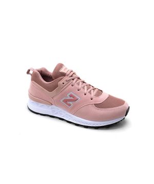 Tenis Feminino Esportivo Leve Conforto Moderno Caminhada rosa