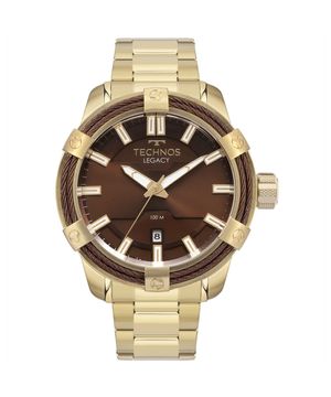 Relógio Technos Masculino Legacy Dourado 2415DQ 1M