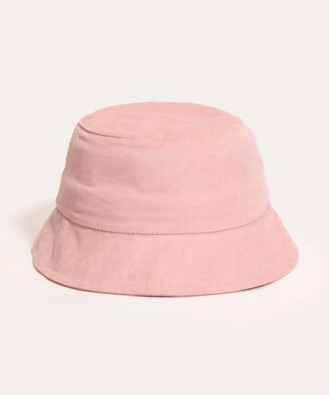 chapéu bucket hat infantil rosa