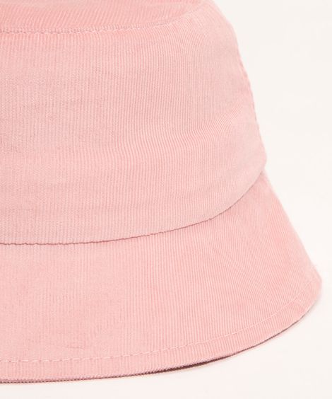 chapéu bucket hat infantil rosa