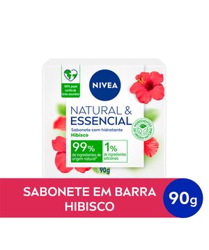 Sabonete em Barra Nivea Natural & Essencial Hibisco 90g