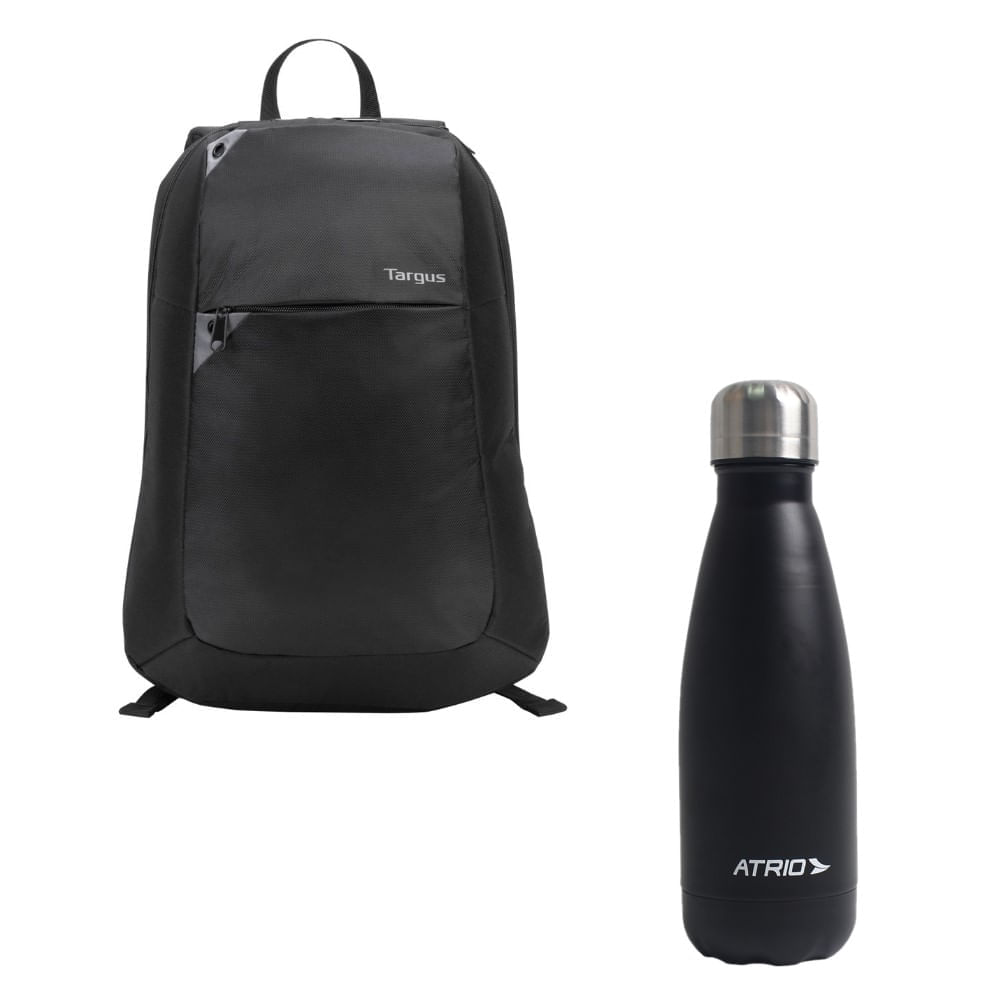 Combo Office - Mochila Targus Ultralight 15.6" e Garrafa Office 500ml Preto Atrio - ES319K é boa?
