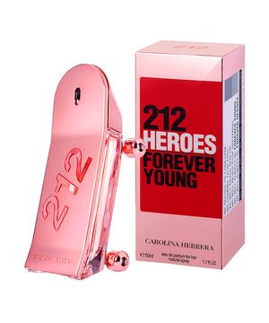 perfume carolina herrera 212 heroes for her feminino eau de parfum 50ml único