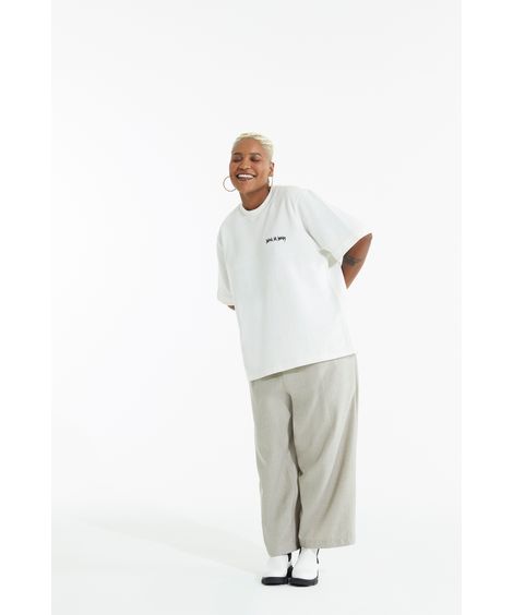 calça plus size alfaiataria xadrez mindset + dod kaki