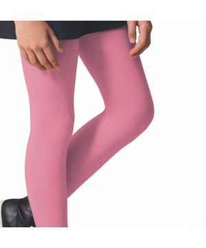 Meia Calça Selene Inverno Fio 80 Infantil Rosa