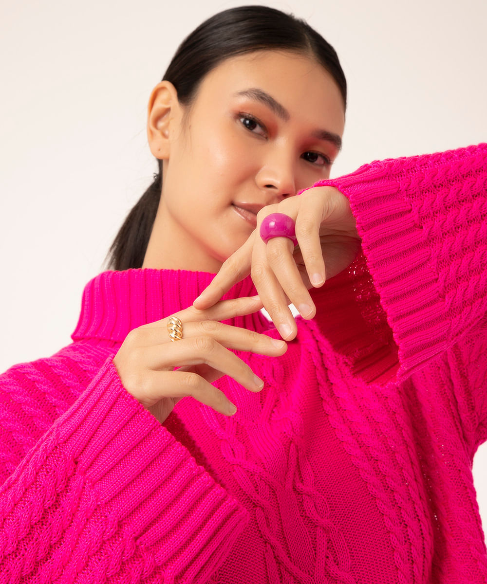 kit de 2 anéis dourado