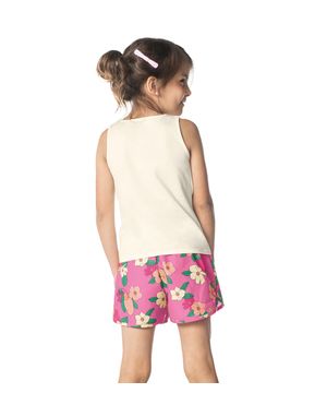 Conjunto Infantil Sweet Rovitex Kids Bege