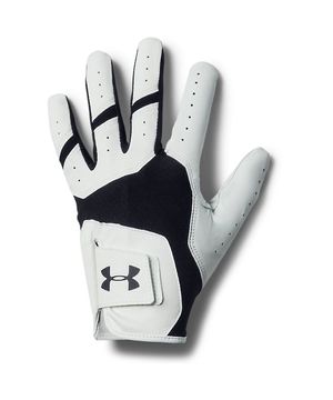 Luva de Golfe Masculina Iso-Chill Glove Direito Under Armour Branco e Preto