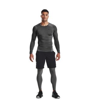 Legging de Treino Masculina Under Armour HG Cinza e Preto