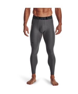 Legging de Treino Masculina Under Armour HG Cinza e Preto