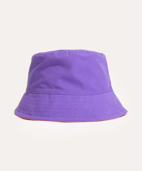 chapéu bucket bicolor  roxo
