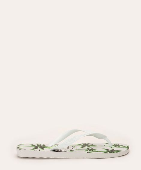 chinelo havaianas aloha branco
