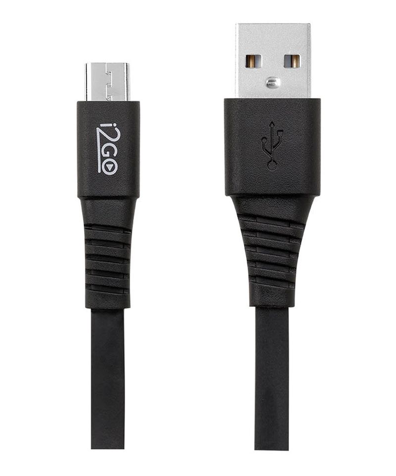 Cabo-Micro-USB-I2GCBL043BK-12m-24A-PVC-Flexivel-Flat---I2GO-Basic-Preto-9952939-Preto_3