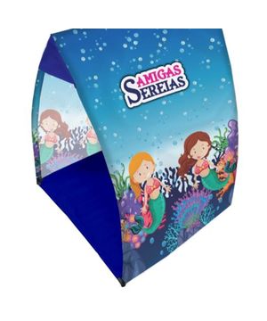 Barraca Tenda Infantil Amigas Sereias- Fabricando Idéias