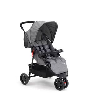 Carrinho De Passeio Para Bebê Delta (Até 15kg) Cinza Voyage