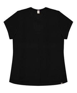 Blusa Básica Visco Tricô Feminina Rovitex Preto