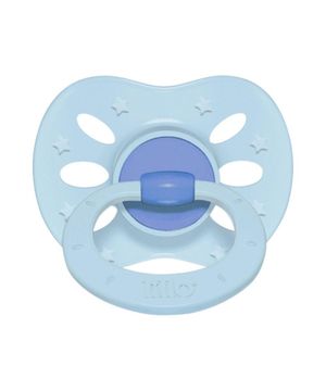 Chupeta Extra Air de Silicone Tam.01 Azul - Lillo