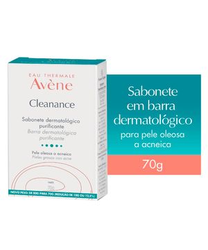 Sabonete em Barra Avène - Cleanance Hydra 70g