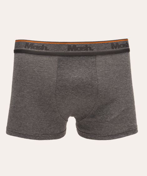 cueca boxer de algodão mash cinza