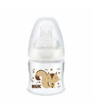 Mamadeira Recém Nascidos First Choice Esquilo 90ml - Nuk