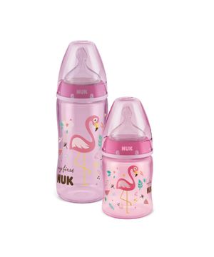 Kit 2 Mamadeira My 1st Nuk 150/300ml First Choice Rosa