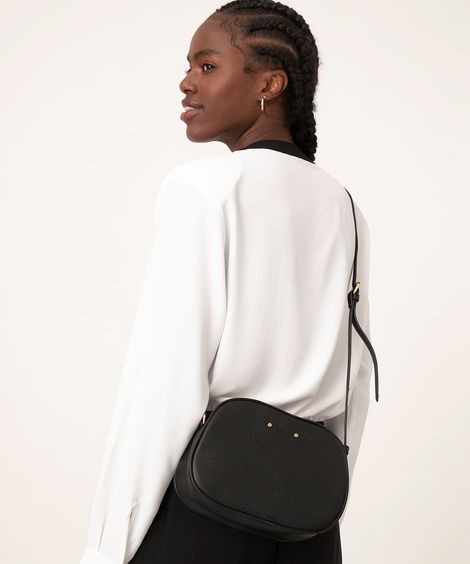 Bolsa Feminina Transversal Pequena Preta