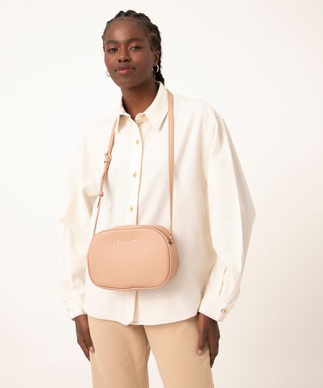 Bolsa Feminina Transversal Pequena Rosê