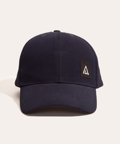 Boné Masculino Aba Curva Básico Azul Marinho
