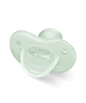 Chupeta 100% Silicone Calming Brilha no Escuro Neutra Lillo