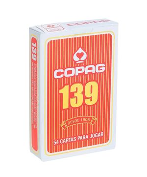Kit 2 Baralhos Copag 139 Tradicional Az/Vm C/ 55 Cartas Cada