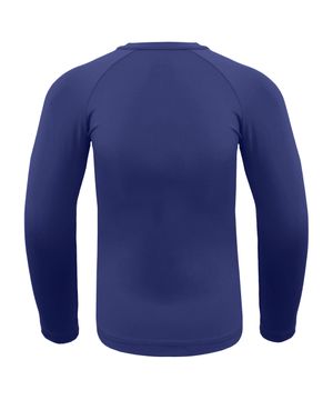 Camisa Térmica Selene Proteção UV Manga Longa Infantil Azul Marinho