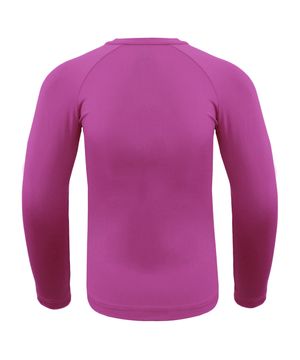 Camisa Térmica Selene Proteção UV Manga Longa Infantil Rosa