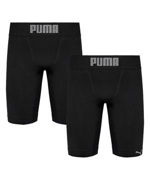 Kit 2 Bermudas Térmicas Puma Long Boxer Masculino Preto