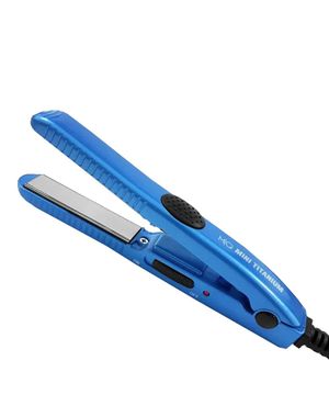 MQ Professional Titanium Mini Prancha De Cabelo Azul Bivolt