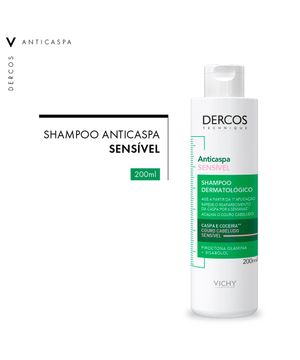 Vichy Dercos Anticaspa Sensível Sh 200ml