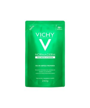 Vichy Normaderm Refil Gel de Limpeza Pele Mista e Oleosa 240g