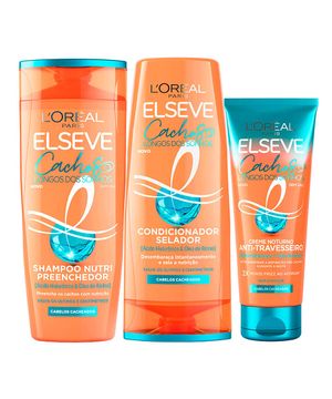 Elseve Cachos Dos Sonhos Kit – Shampoo + Condicionador + Creme Noturno