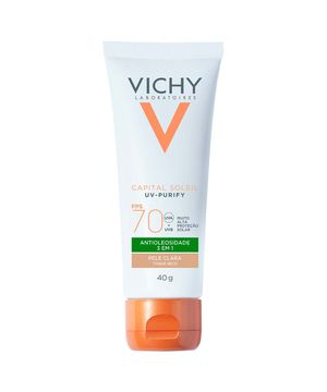 Protetor Solar Facial Vichy – Capital Soleil Purify 40g