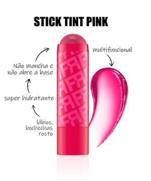 balm labial stick tint by franciny ehlke - pink único