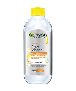 Água Micelar Garnier SkinActive Vitamina C Antioleosidade - 400ml Único