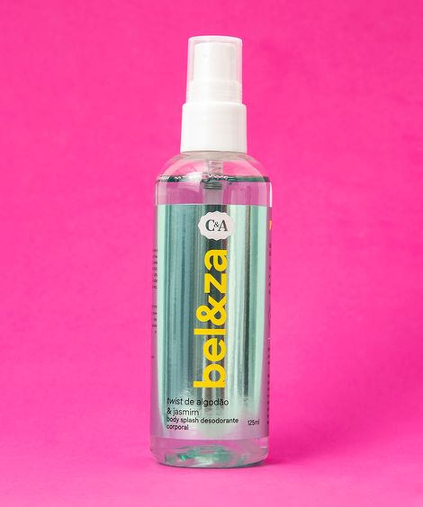 body splash corporal vegano algodão e jasmim único