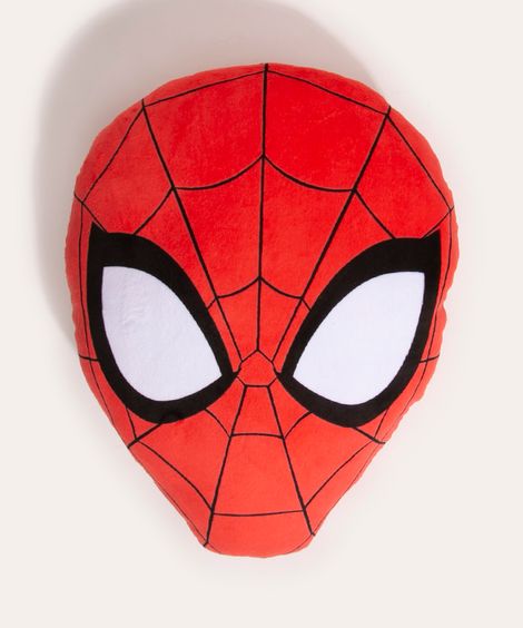 kit de almofada + tapa olho homem-aranha multicor