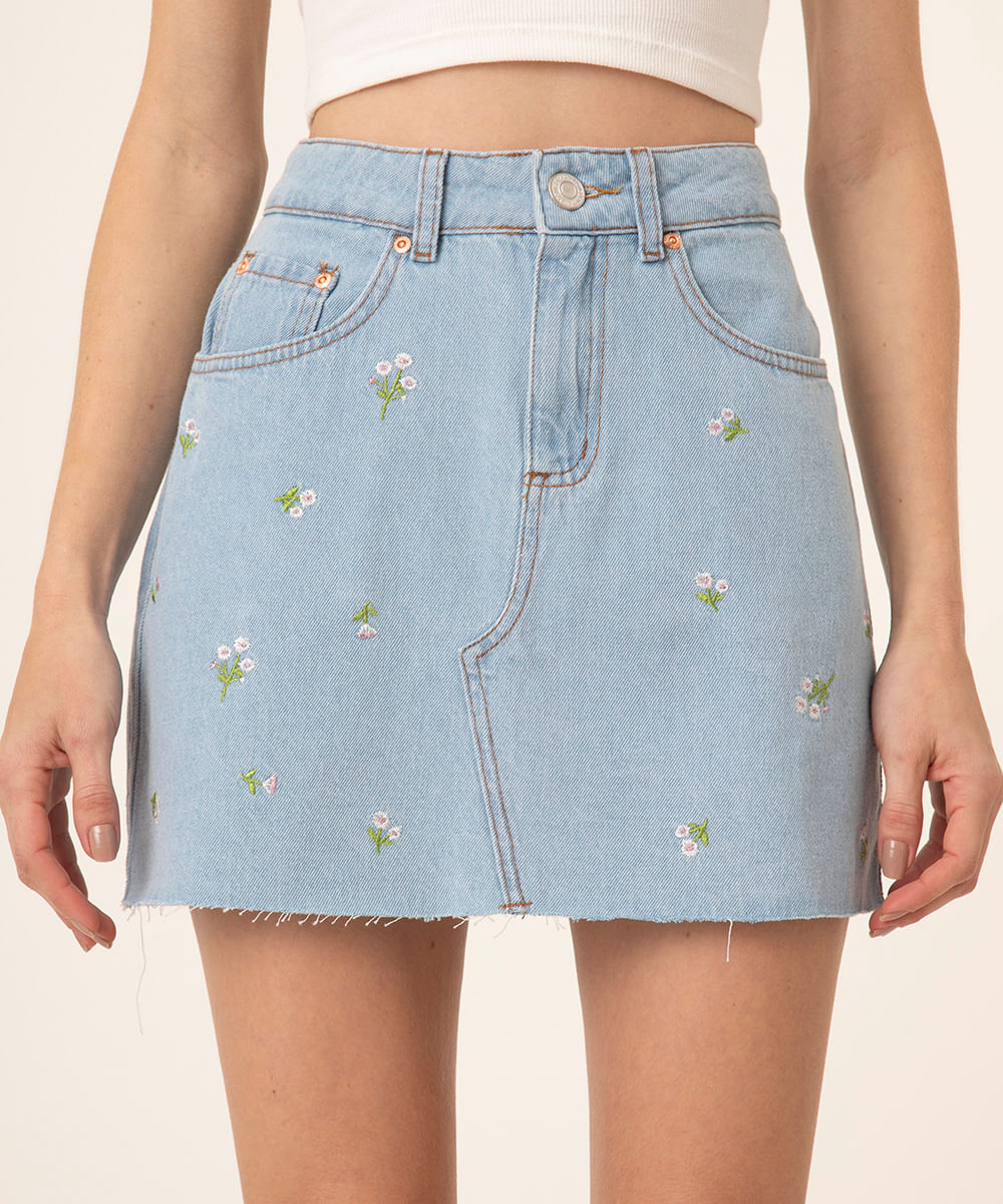 Minissaia jeans, da C&A