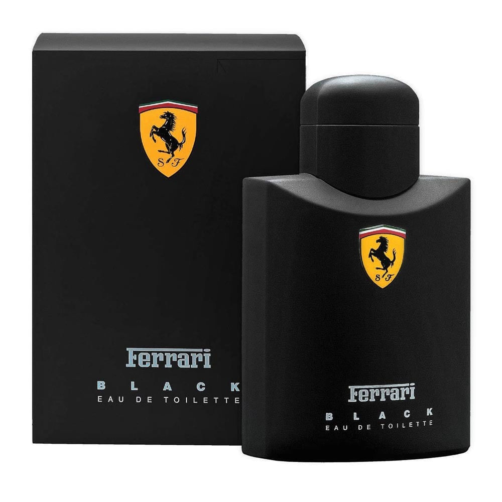 Ferrari Black Masculino De Ferrari Eau De Toilette 125 ml Menor preço em Ferrari Black Masculino De Ferrari Eau De Toilette 125 ml