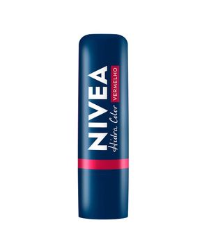 Hidratante Labial 2 em 1 Nivea Hidra Color Vermelho