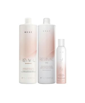 Kit Braé Revival - Sh 1000ml+Cond 1000ml+Fina 150ml