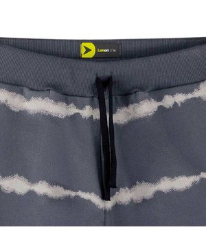 Bermuda Teen Masculina Lemon Moletom Cinza